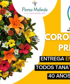 Corona funeraria Madrid Primavera original