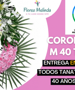 corona funeraria M40 para tanatorio Madrid