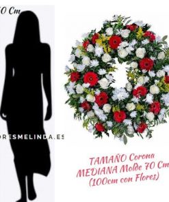 Corona de Flores LA PAZ precio
