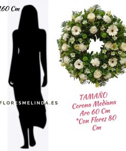 Corona funeraria para tanatorio Descanso precios