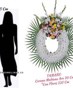 Corona funeraria para tanatorios Madrid precios