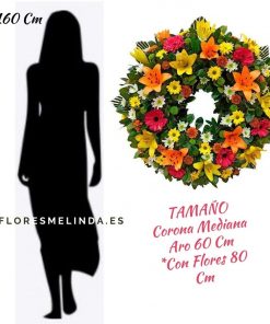 Corona funeraria para tanatorios Primavera precios
