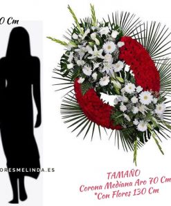 Corona funeraria para tanatorio Fuencarral Norte Madrid