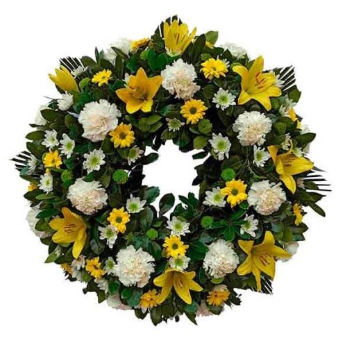 Corona funeraria Velorio para tanatorios precios