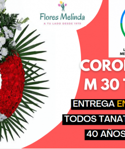 Corona funeraria tanatorio m30 Madrid precio