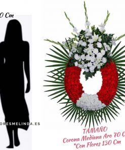 Corona funeraria para tanatorios M30 precios