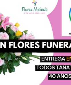 Almohadón cojín flores fúnebres precio