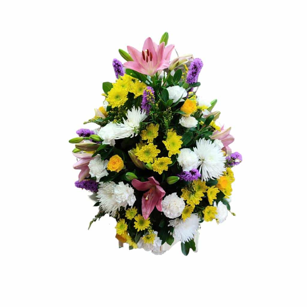 Centro funerario de flores Naturales para tanatorios