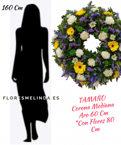 Corona funeraria Condolencias para tanatorio precio
