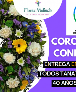 Corona funeraria Condolencias precio
