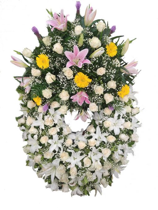 Corona funeraria Lujo precios