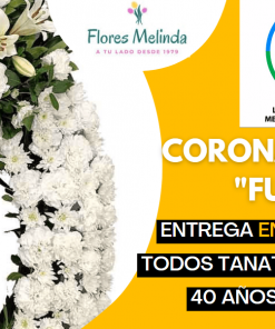 Corona de flores Funeral precio