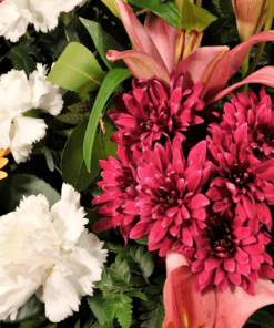 Centro de flores para difunto TANATORIO