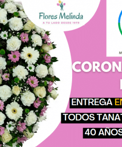 Corona fúnebre DUELO precio