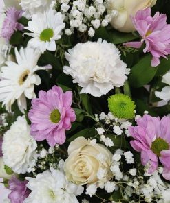 corona de flores para difunto DUELO precios